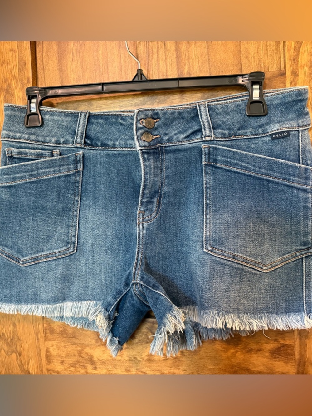 Cello Blue Denim Waistband with Label